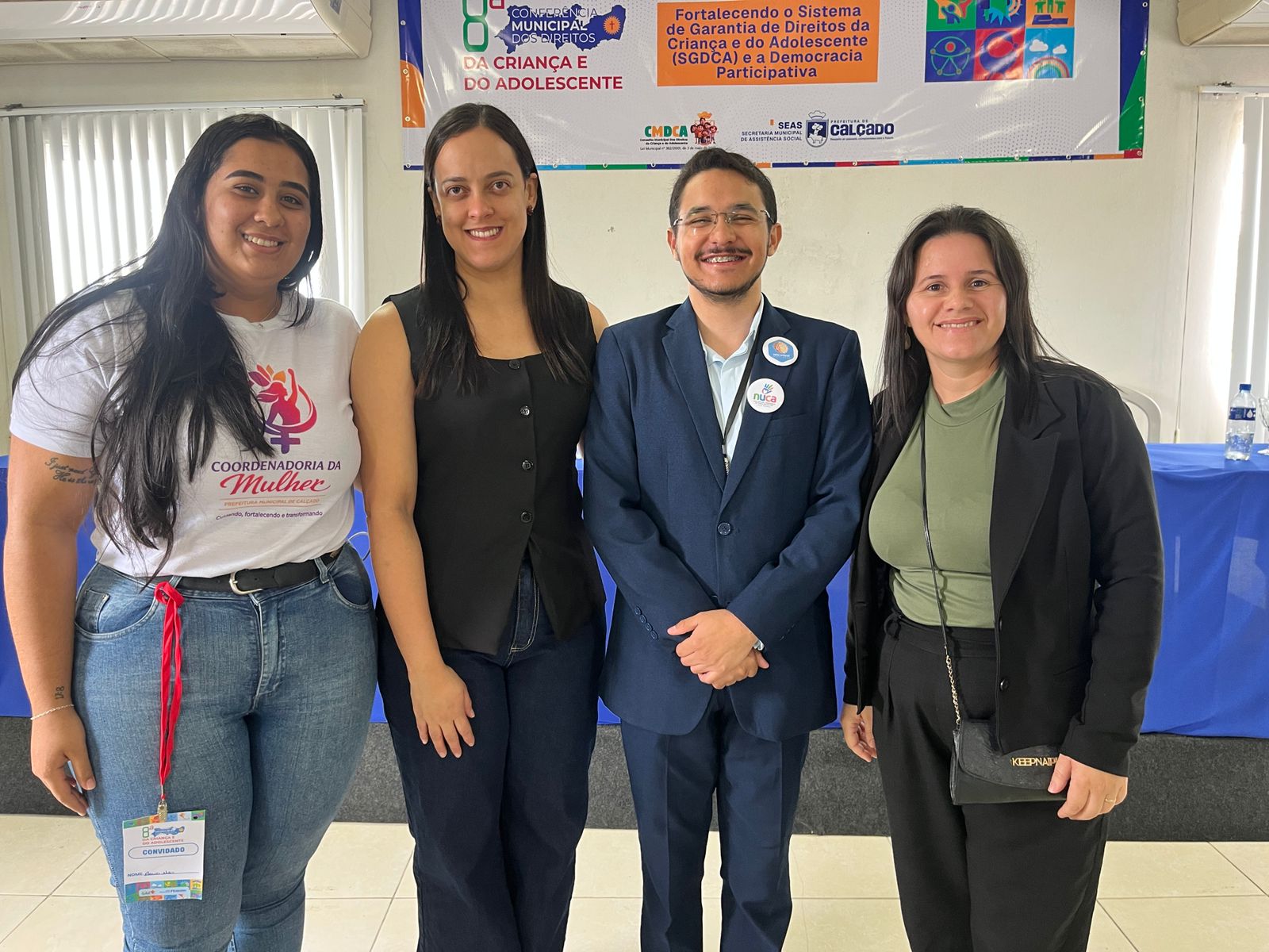 8ª CONFERÊNCIA MUNICIPAL REFORÇA COMPROMISSO COM OS DIREITOS DAS CRIANÇAS E ADOLESCENTES EM CALÇADO