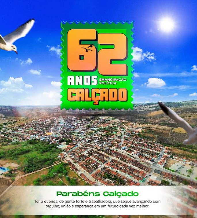 Calçado celebra 62 anos de emancipação política
